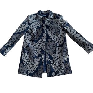 Navy and White Hester Jacket